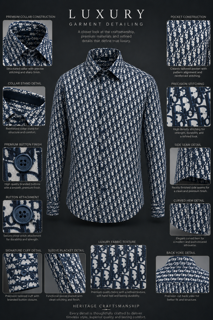 Dior Midnight Oblique Monogram Shirt