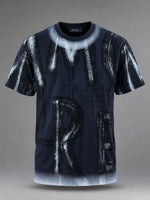 Load image into Gallery viewer, Eagle Acid-Wash Graphic Crew Tee
