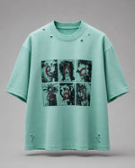 Load image into Gallery viewer, "End Day" Distressed Portrait Tee