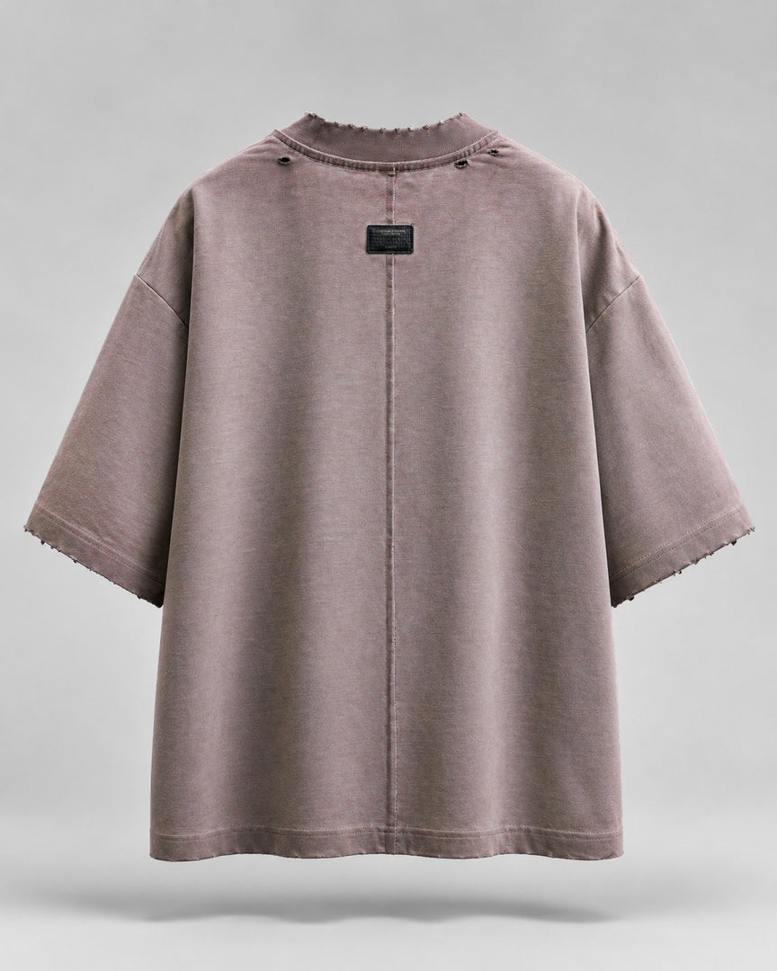 Graffiti Dripping Tag Luxury Crew Tee