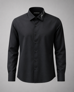 Load image into Gallery viewer, Emporio Armani Script Collar Shirt