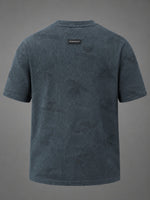 Load image into Gallery viewer, Mineral-Wash Monogram Statement Tee