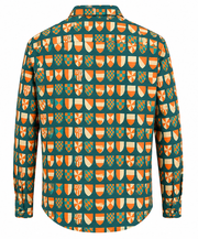 Teal Heraldic Crest Shirt