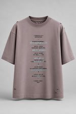 Load image into Gallery viewer, Heather Grey Exposed Underlay T-shirt