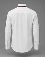Load image into Gallery viewer, GG Ribbon Collar Shirt