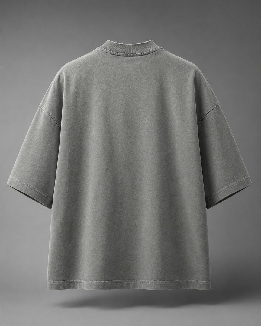 "Ritornello" Distressed Typography Tee