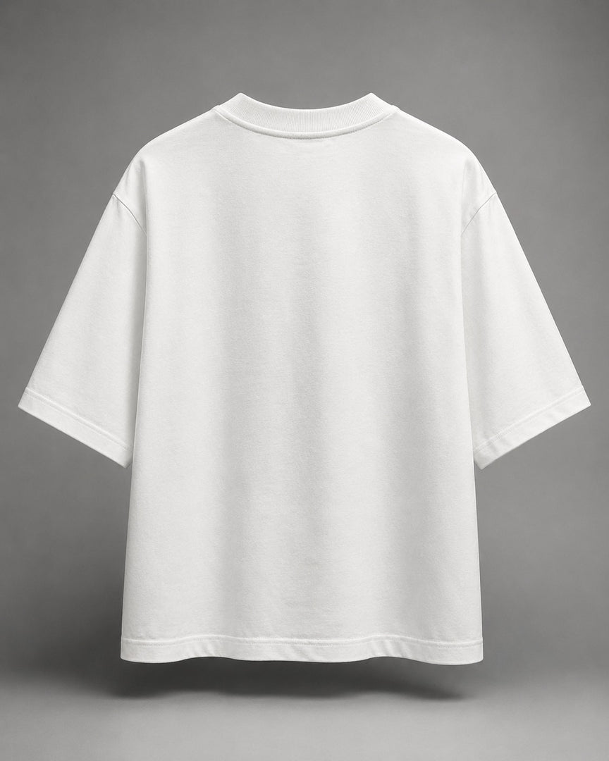 Optic White Monolith Floral Tee