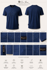 Load image into Gallery viewer, The Signature Navy Coat of Arms Tee