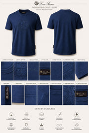 The Signature Navy Coat of Arms Tee