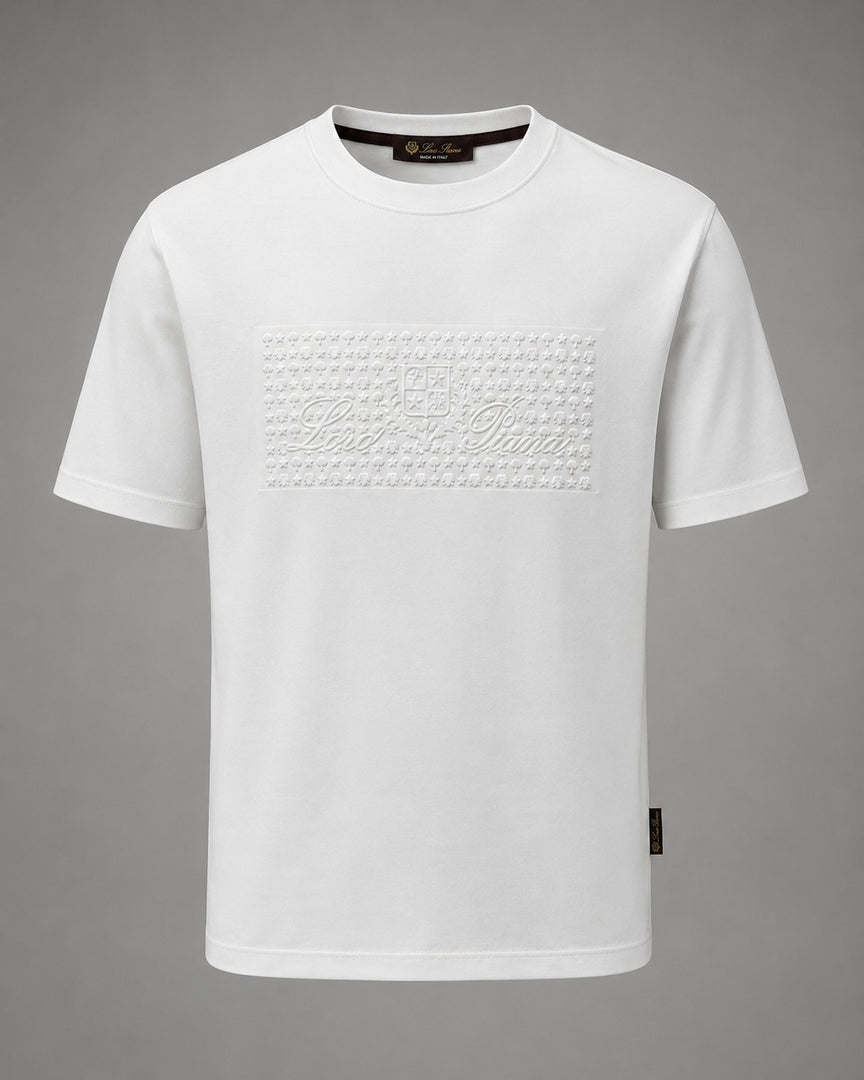 Signature Ivory Emblem Tee