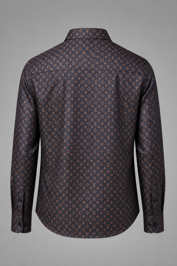 Mochaccino Roasted Tailored Button-Down Shirt