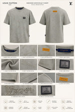 Load image into Gallery viewer, Olive-Wash Monogram Statement Tee