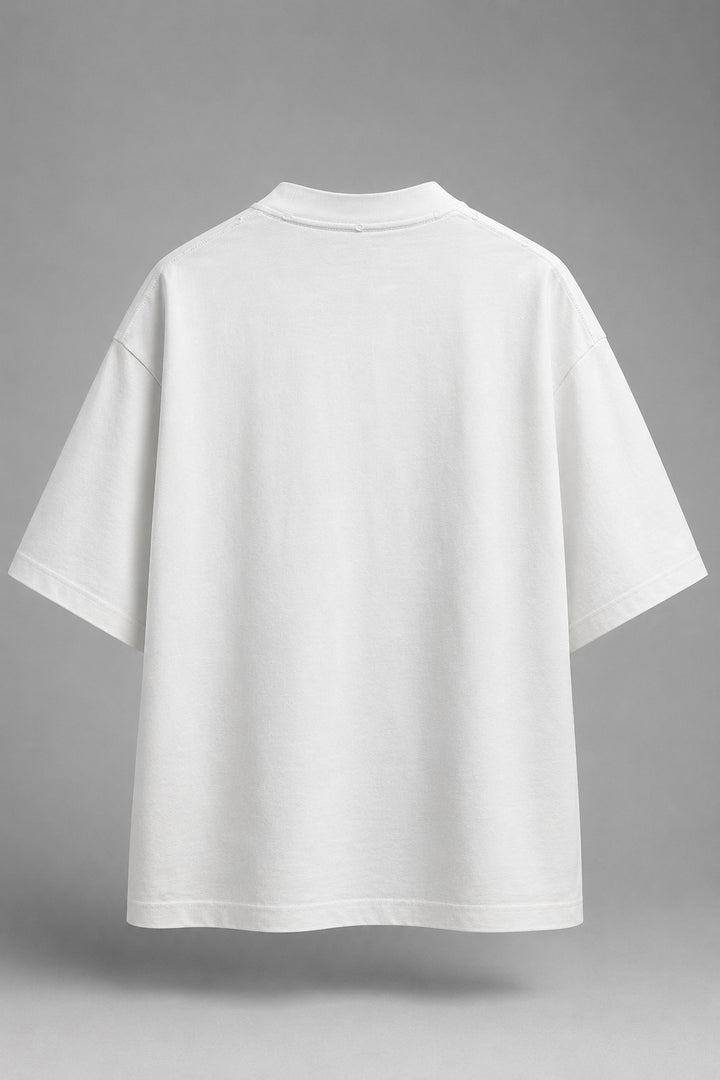 The Linear Embroidered Monogram Tee