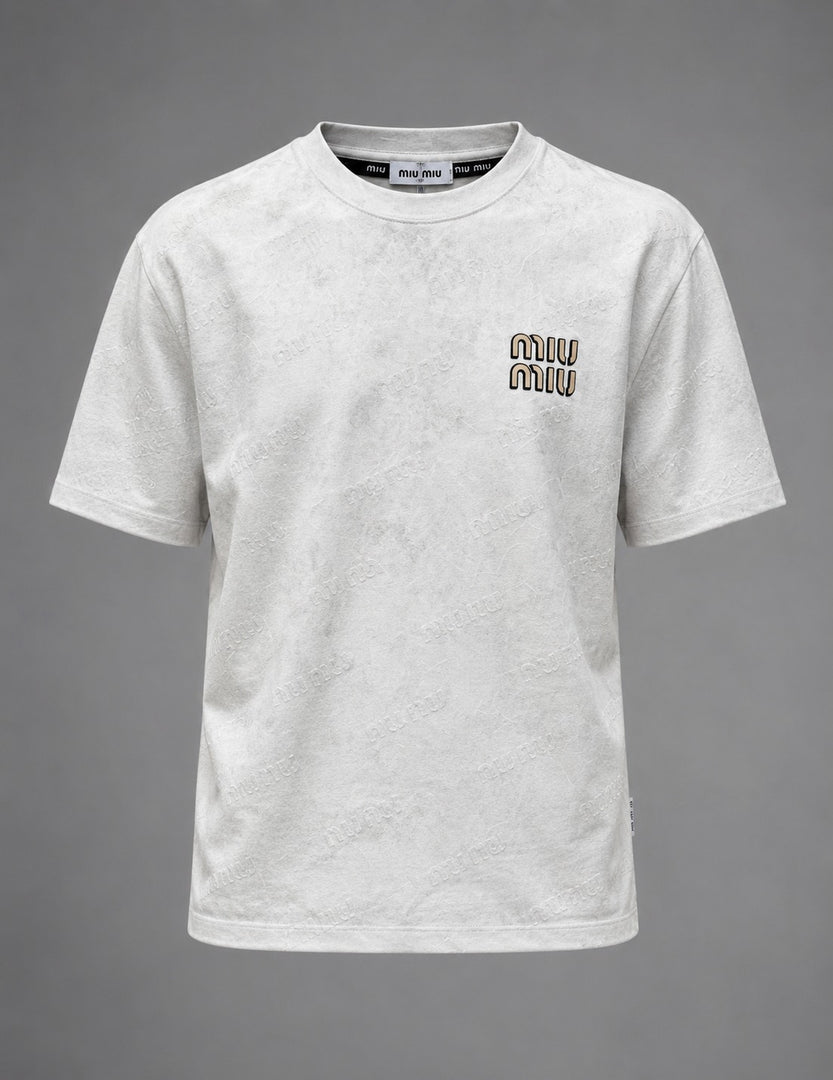 Alabaster Core Embossed Crew