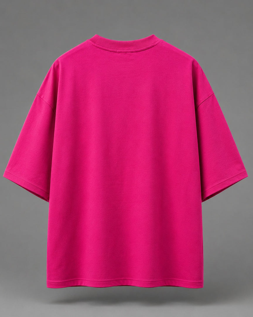 Fuchsia Neon Retro-Futurist Tee