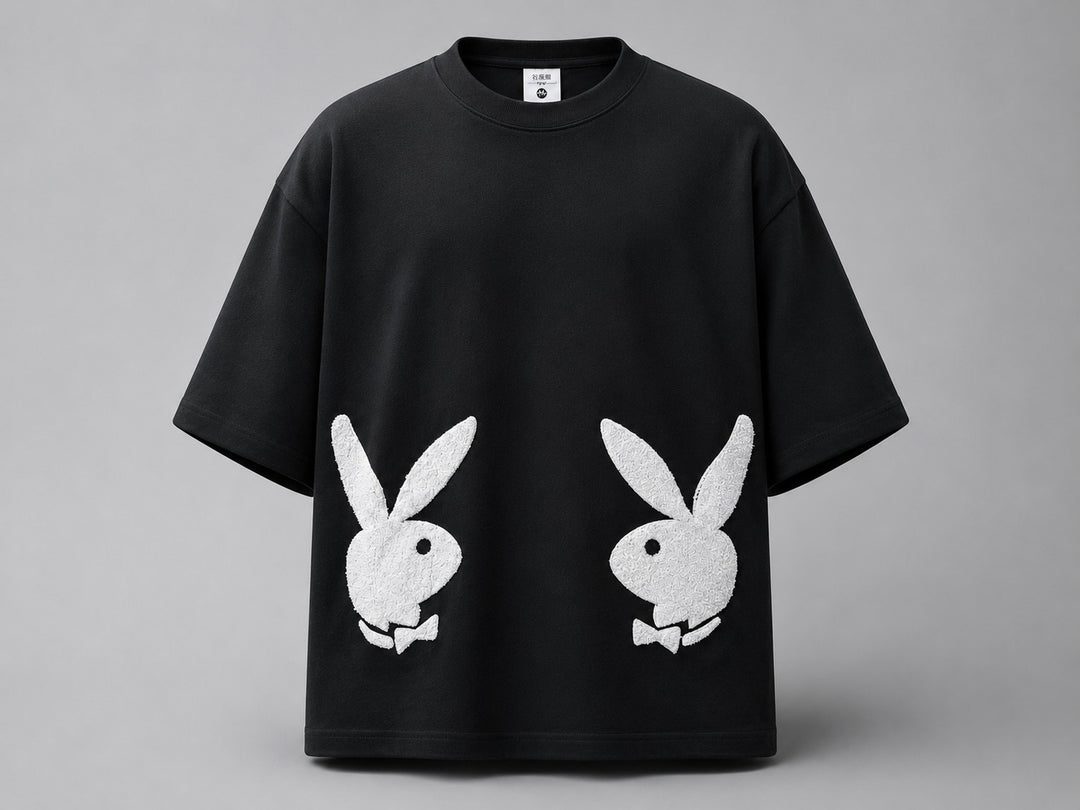 Playboy Symmetrical Mirror Bunny Tee