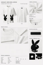 Load image into Gallery viewer, Dual Silhouette Chenille Oversized T-shirt