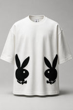 Load image into Gallery viewer, Dual Silhouette Chenille Oversized T-shirt