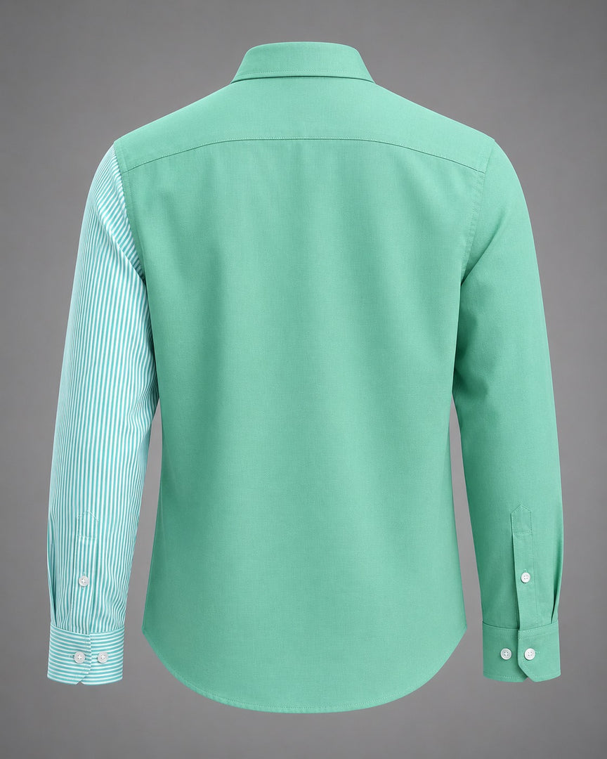 Hybrid Identity Stripe Oxford Shirt