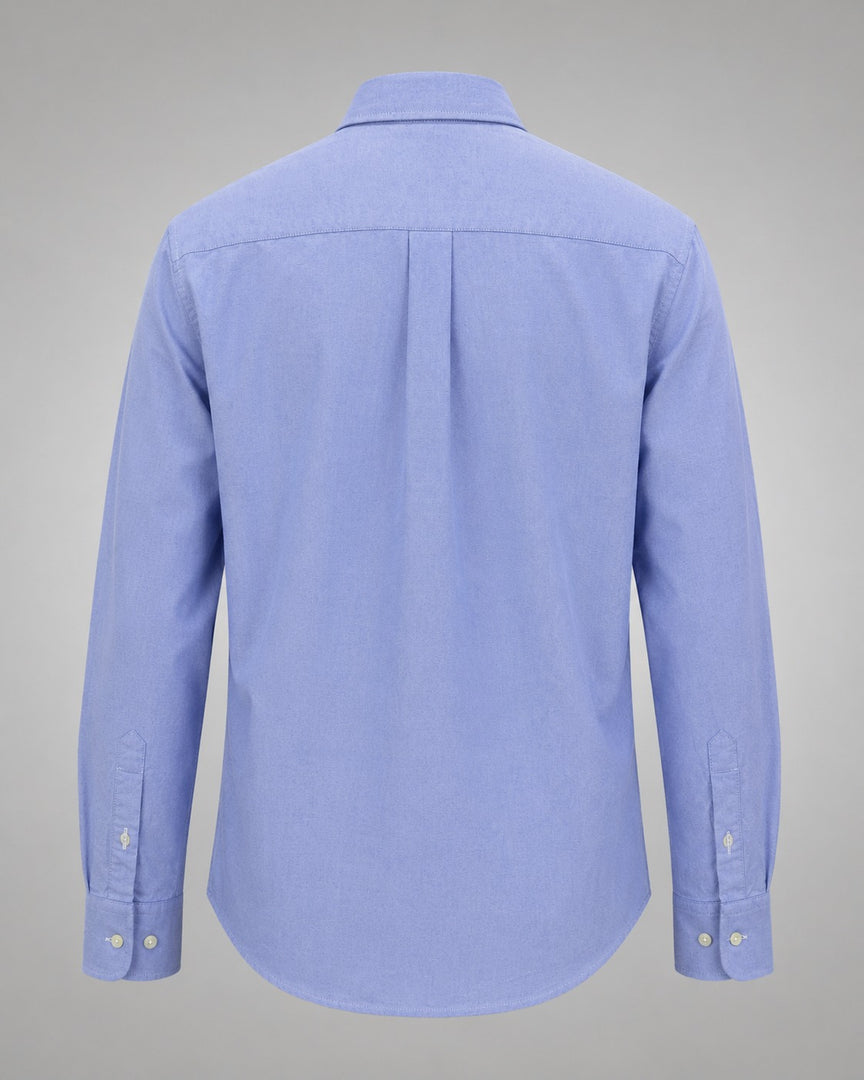 Polo Ralph Sky Blue Fine Cotton Oxford Shirt