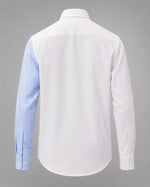 Load image into Gallery viewer, Optic White Blocking Multi-Stripe Oxford