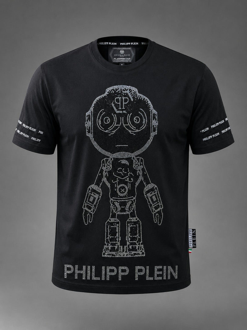 Mecha Matrix Jet Crystal Tee