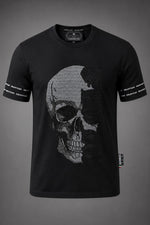 Load image into Gallery viewer, Split-Gothic Matrix Nocturne Crystallized Tee