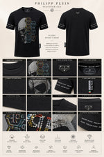 Load image into Gallery viewer, The Split-Hex Skull Strass Crew
