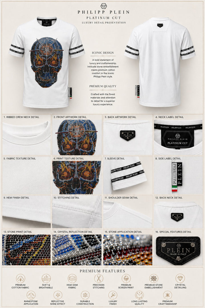 The Cyber-Gaze Skull Strass Crew