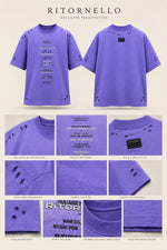 Load image into Gallery viewer, Vibrant Ultraviolet Structural Lyric Tee