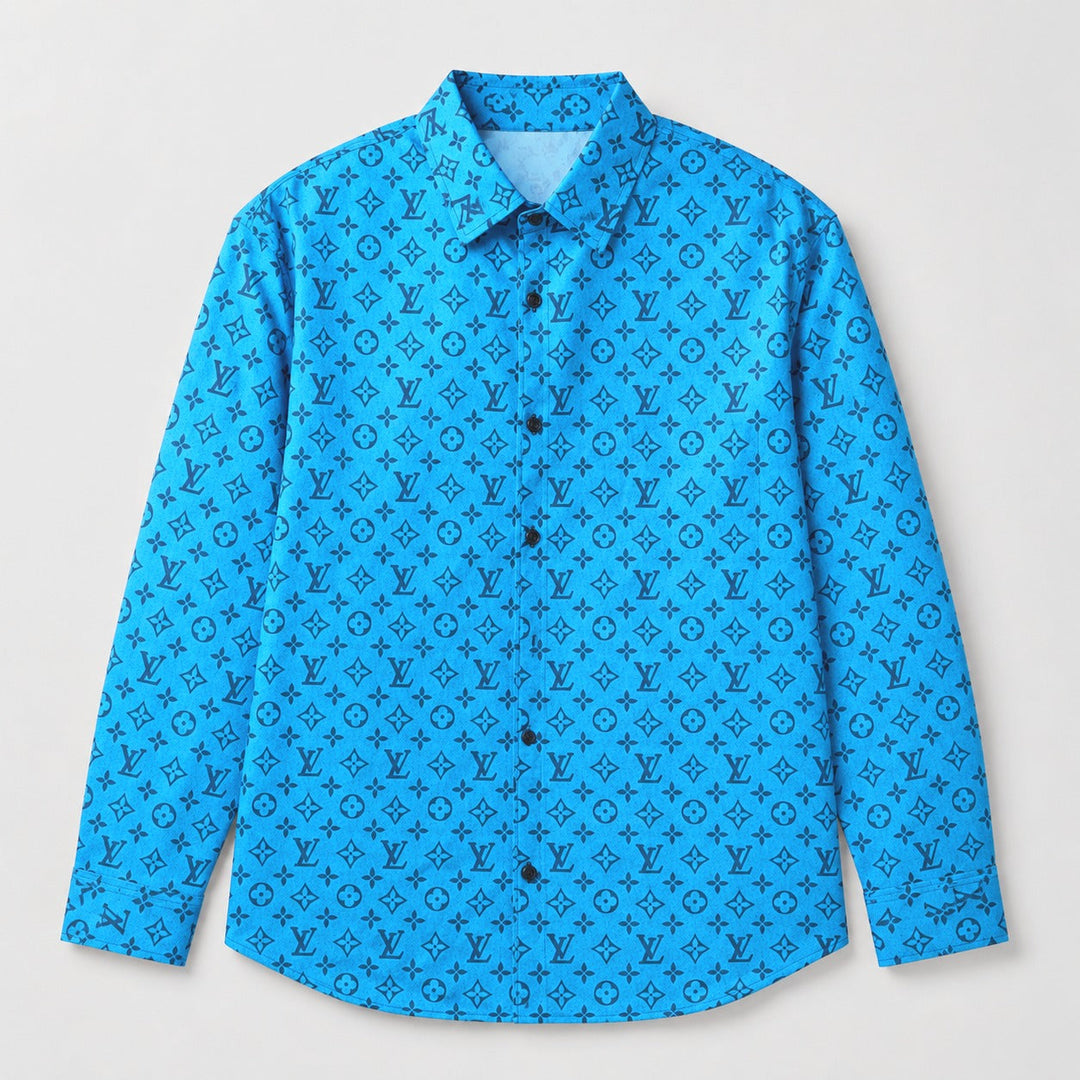 Azure Monogram Atelier Shirt