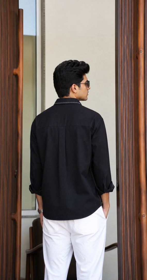 Monochrome Framing Shirt