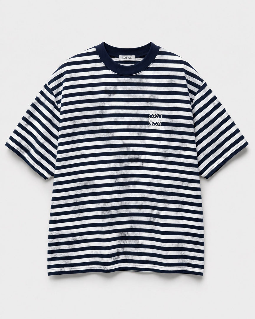 Eclipse Stripe Oversized Tee