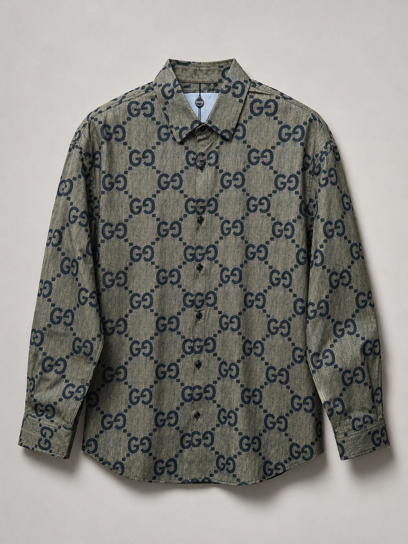Twill Signature Button-Down Shirt