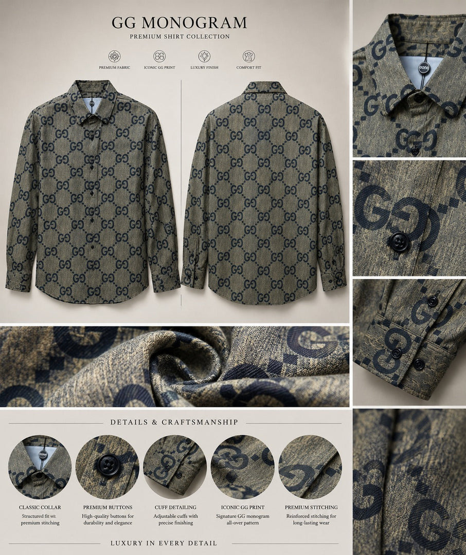 Twill Signature Button-Down Shirt