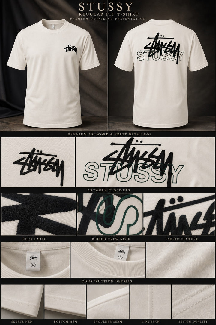 Contrasting Identity Element Tee