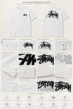 Load image into Gallery viewer, Stussy Optic White Forest Duet Top