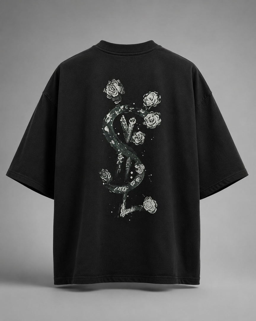 The "Yves Saint Laurent" Distressed Chalk Tee