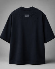 Matte Midnight Structural Stud T-shirt