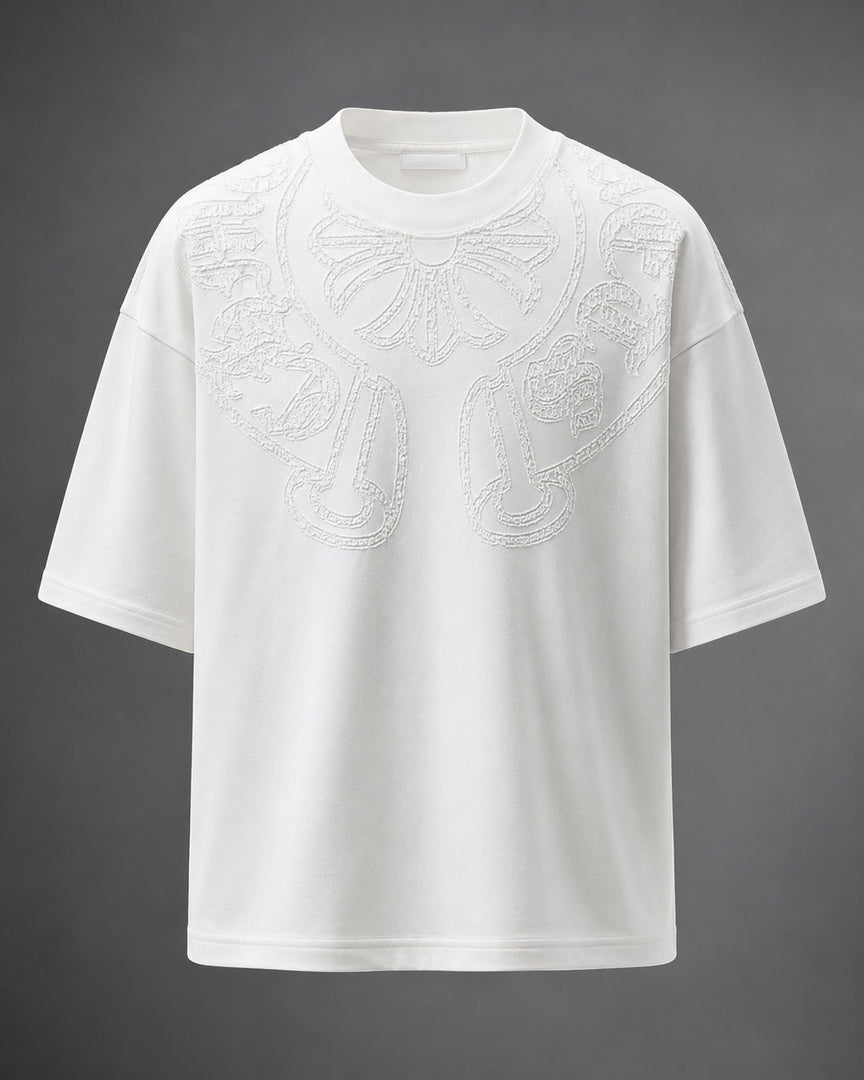 Chrome Hearts Embossed Oversized T-shirt