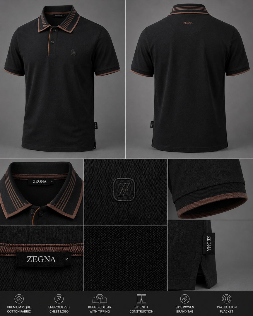 Zegna - Signature Horizon Core Polo